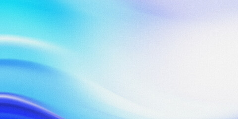 Abstract blue and white flowing wave background