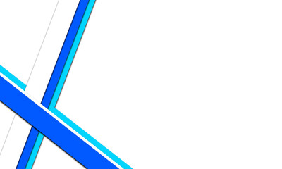 Blue Line Geometric Abstract Background