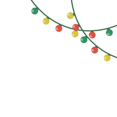 Christmas party lighting