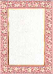 Floral Traditional Indian Wedding Haldi Sangeet Invitation