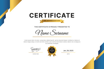 Certificate Template Design