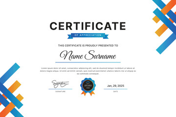 Certificate Template Design