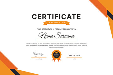 Certificate Template Design