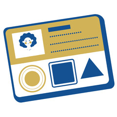 Mockup of mobile phone and tablet PC with blank screen on a minimal background