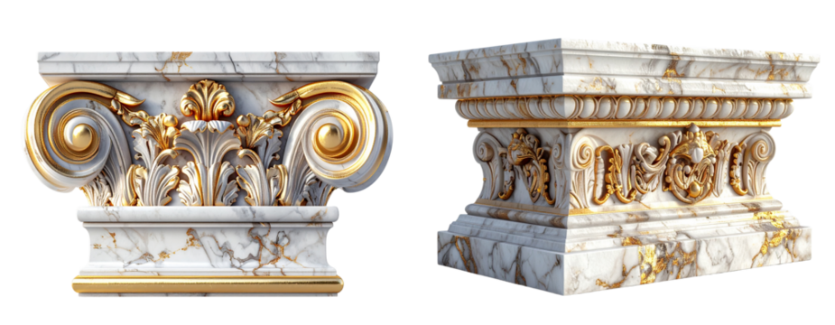 Ancient Polished Marble Structure