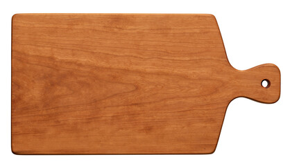 cutting board isolated on white background