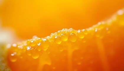 Orange Peel Macro Realistic Background