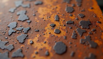 Rusted Metal Macro Background