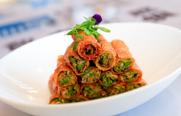 Vegetable rolls
