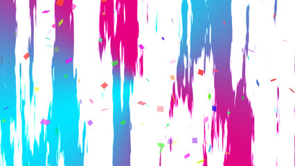 漫画効果線紙吹雪背景