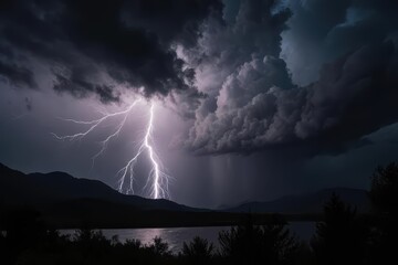 Thunderous Evening Canvas