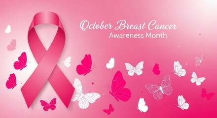 October Breast Cancer Awareness Month Support and Hope