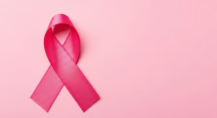 Pink Ribbon Awareness for Breast Cancer Support Hope and Prevention