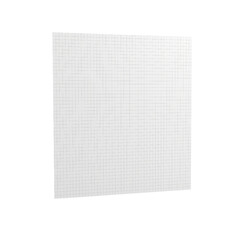 Floating geometrical canvas presentation with subtle grid pattern on transparent isolated stage