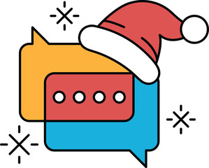 A black and white drawing of a hat with a smiley face on it