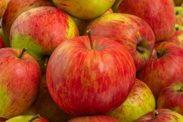 red apples in a basket