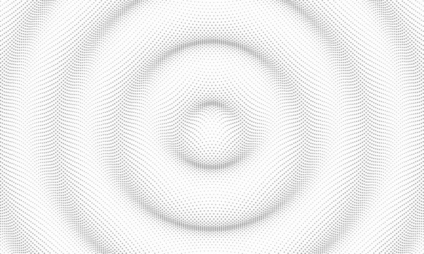 3D wavy overlay background with ripple effect. Grid surface with particle. Vector illustration for cover, card, postcard, interior design, banner