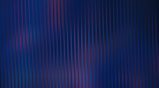 Illustration of dark blue and purple abstract vertical ribbed texture with subtle bokeh and glow