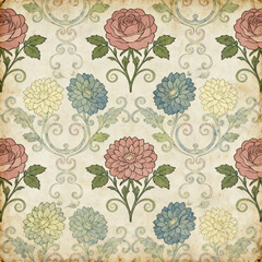 vintage_floral_motifs_pattern