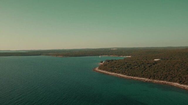 Kroatische K&uuml;ste am Meer der Adria