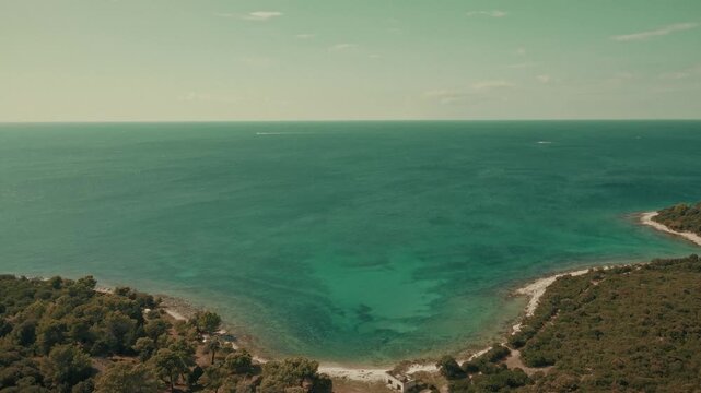 Kroatische K&uuml;ste am Meer der Adria