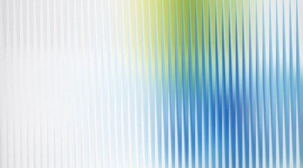 Obraz premium Illustration of abstract background with vertical lines and blue and green color splash