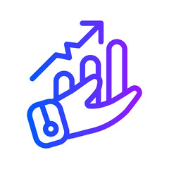 icon sales with style gradient