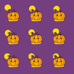 halloween pumpkin set