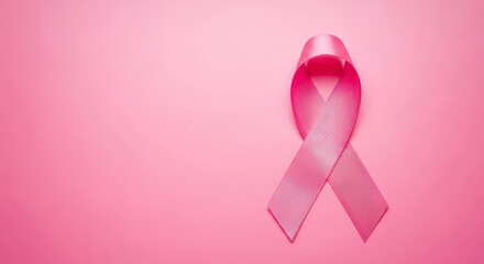 Pink Ribbon Awareness Campaign Against Breast Cancer Support