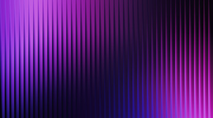 Illustration of abstract background with vertical purple and pink gradient light streaks, creating a futuristic and vibrant atmosphere