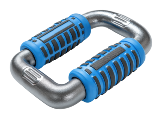 Strength training equipment fitness product isolated on transparent background