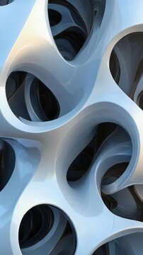 Selective focus. Intertwining parametric structures in the concept of modern architecture.