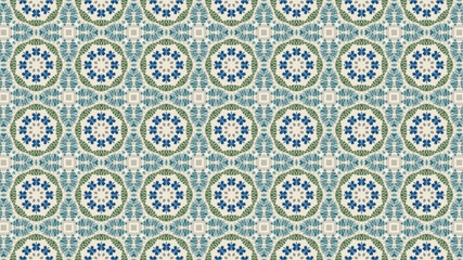 Colourful flowers, seamless patterns with floral for fabric