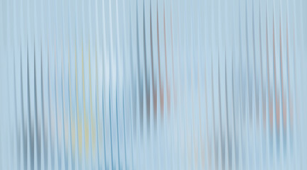 Fototapeta premium Illustration of soft abstract background with vertical lines and pastel color accents, light blue and yellow