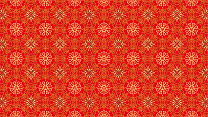 Colourful flowers, seamless patterns with floral for fabric