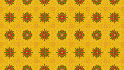 Colourful flowers, seamless patterns with floral for fabric