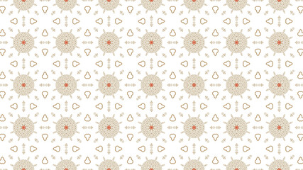 Colourful flowers, seamless patterns with floral for fabric