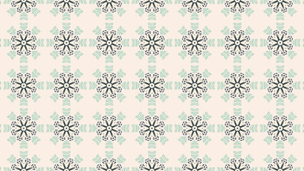 Colourful flowers, seamless patterns with floral for fabric