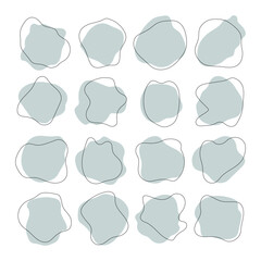 Unique shapes with shadows arranged in a grid pattern creating a modern and artistic design element