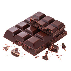 - Fresh organic broken chocolate pieces transparent png background. Chocolate png 