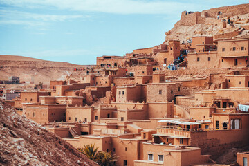 Ait ben Haddou, ancient city built in the Sahara desert, Morocco