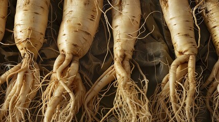 Ginseng: Traditional Herbal Supplement for Energy & Immunity – Korean, American Varieties. Used in Teas, Extracts, Capsules. Natural, Premium Options for Daily Wellness.