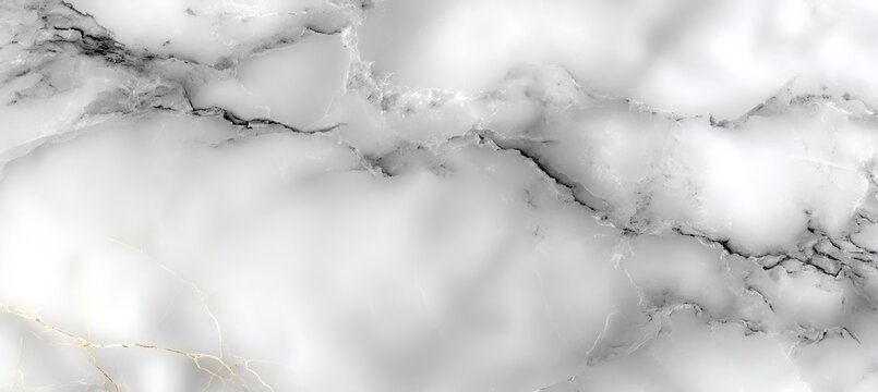 Fototapeta Dramatic Onyx Marble with Natural White Veined Surface Structure, Luxurious Background for Decor