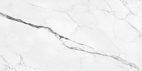 Fototapeta premium Elegant White Marble Surface with Beautiful Veins, Perfect for Modern Interior Design and Decor.