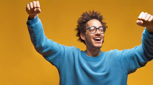 happy young man