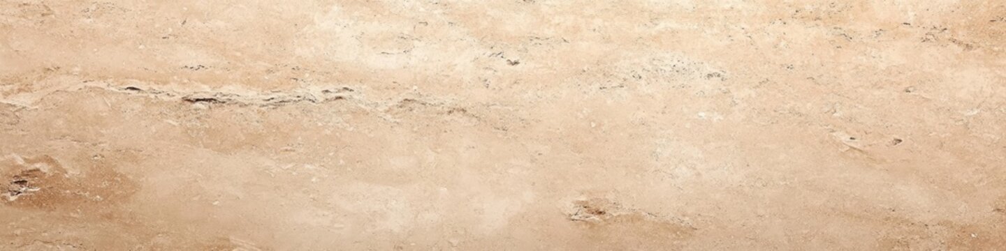 Fototapeta Stylish Travertine Stone Slab with Natural Textures and Abstract Patterns for Elegant Backdrops