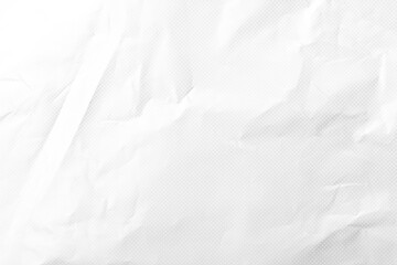 Crumpled white paper texture background image