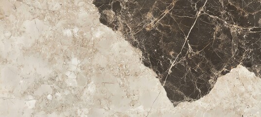 Plakat Natural Marble Texture Background with Unique Veins and Patterns for Elegant Interior Design