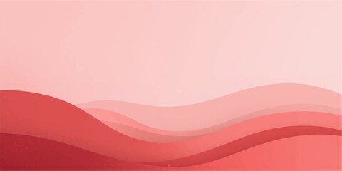 Abstract vector illustration with red and pink wavy lines creating a modern flowing pattern design for a business background template