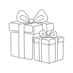 Outline of the profile of the two gifts in one line. 